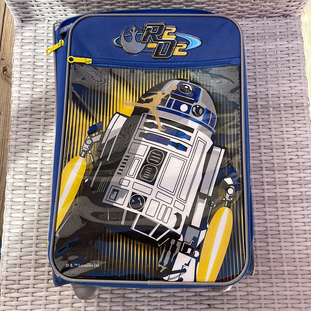 KIDS American Tourister Star Wars R2-D2 Roller Luggage